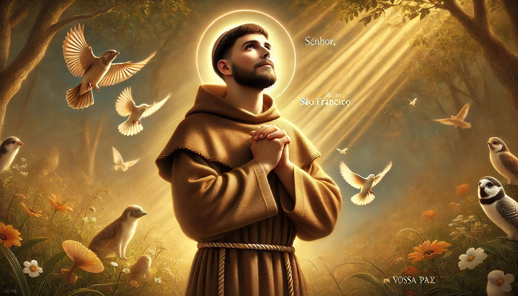 Oração de São Francisco - Senhor, fazei de mim um instrumento