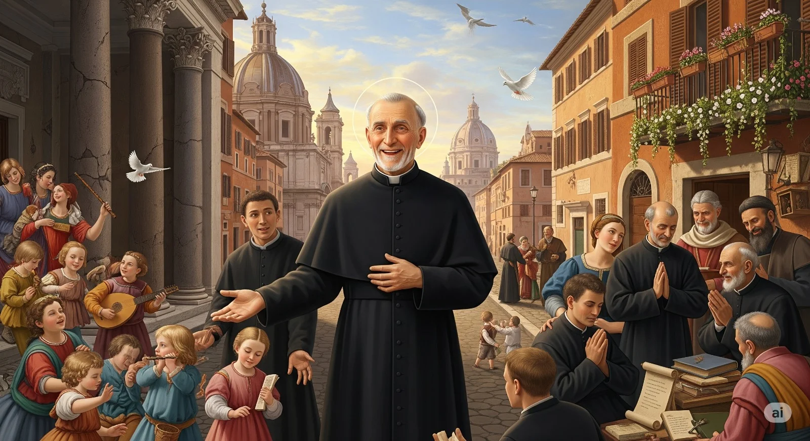 26 de Maio - São Filipe Néri Santo da Alegria e Apóstolo de Roma