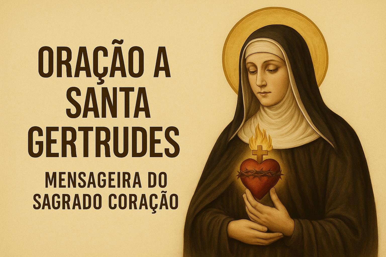 Oração a Santa Gertrudes - Lugar da Oração