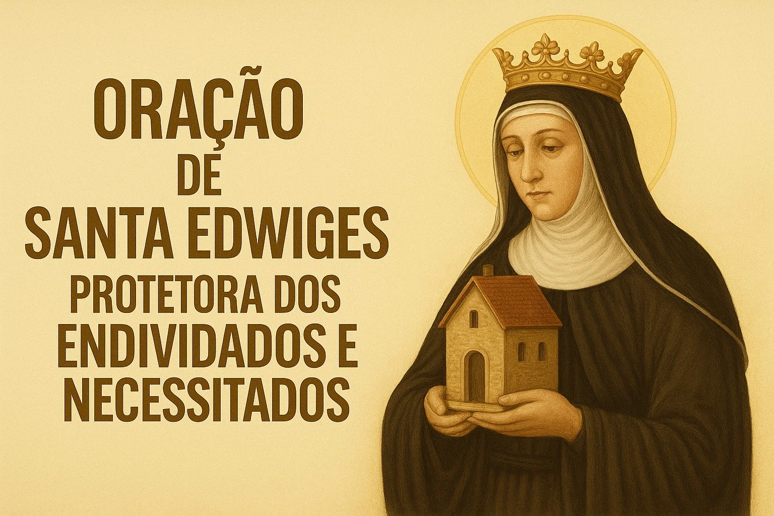 Oração de Santa Edwiges 💫 Protetora dos Endividados e Necessitados
