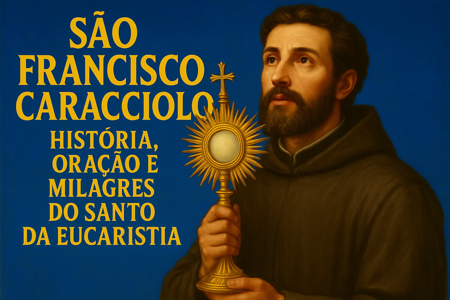 SANTO DO DIA 04 DE JUNHO: SÃO FRANCISCO CARACCIOLO